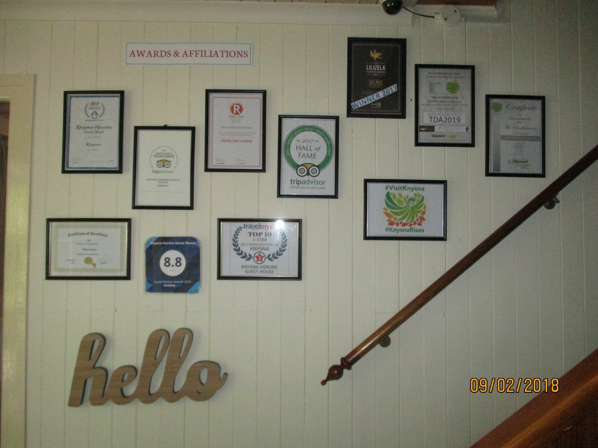 Knysna Herons Guest House Екстериор снимка
